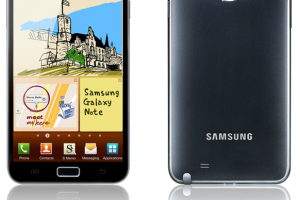 Galaxy Note Front and Back