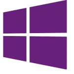 windows phone logo purple