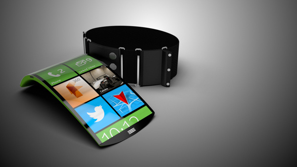 flexible smartphone wearable