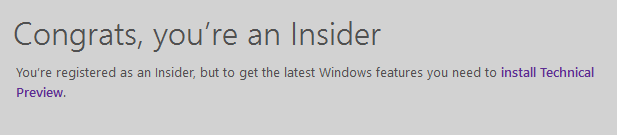 windows insider success