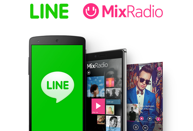 Line MixRadio together