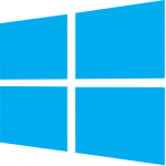 icono de logotipo de Windows 8