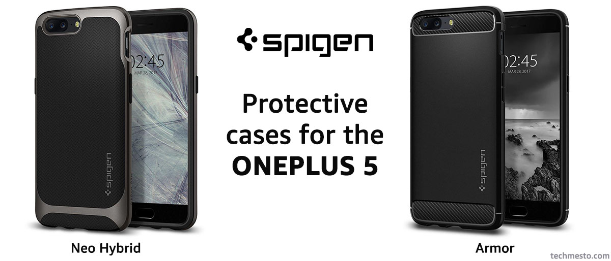 Spigen Cases for OnePlus 5 - Neo Hybrid, Armor, Ultra Hybrid