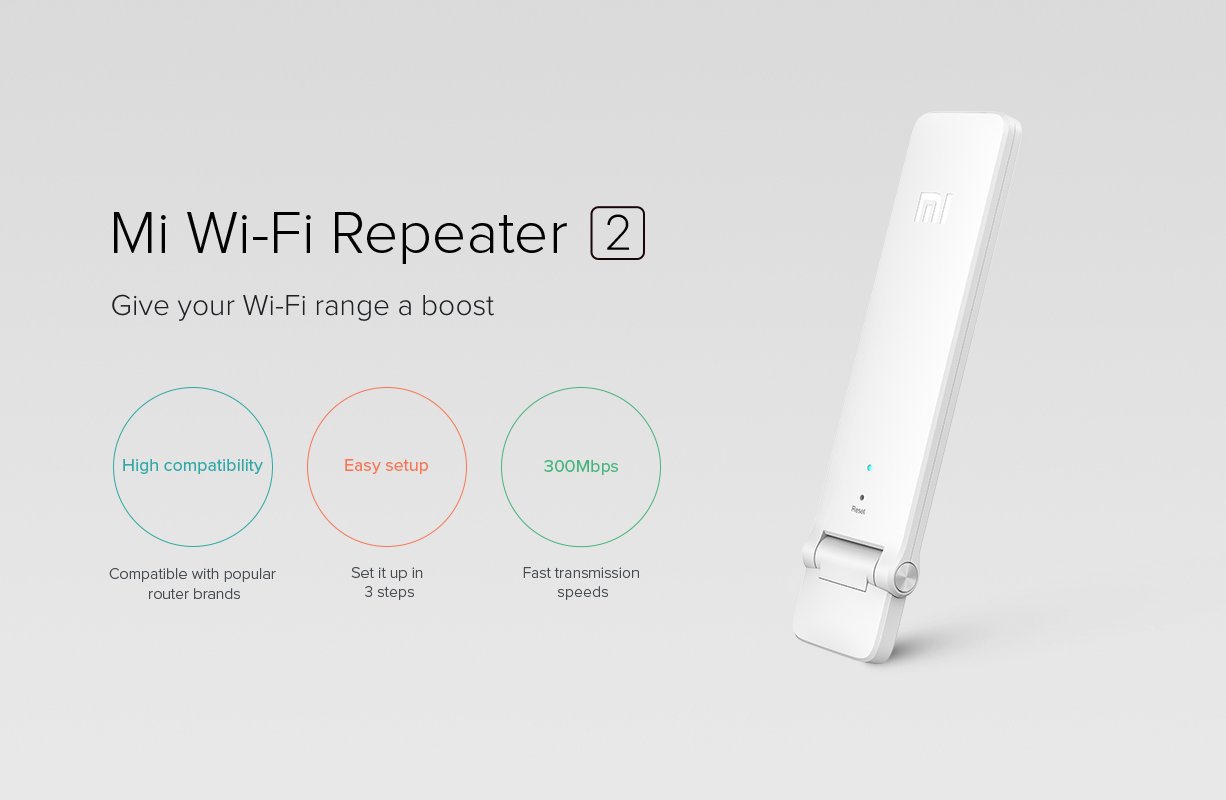 Mi WiFi Repeater 2 Range Boost