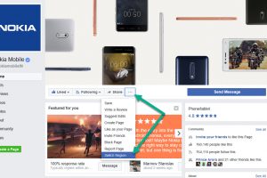 Switch region for a Facebook Page [Web version]