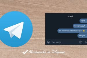 Checkmarks on Telegram
