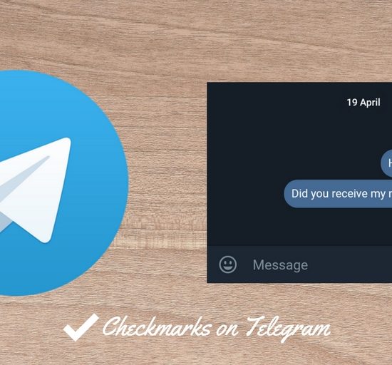 Checkmarks on Telegram