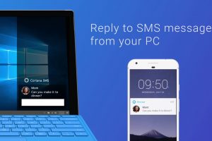 Cortana SMS reply