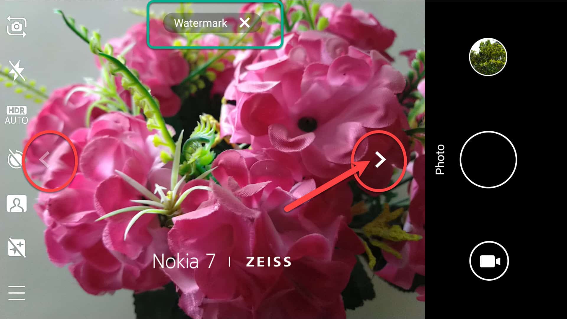 Nokia 7 camera