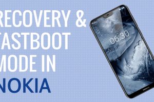 Recovery and Fastboot mode in Nokia Android