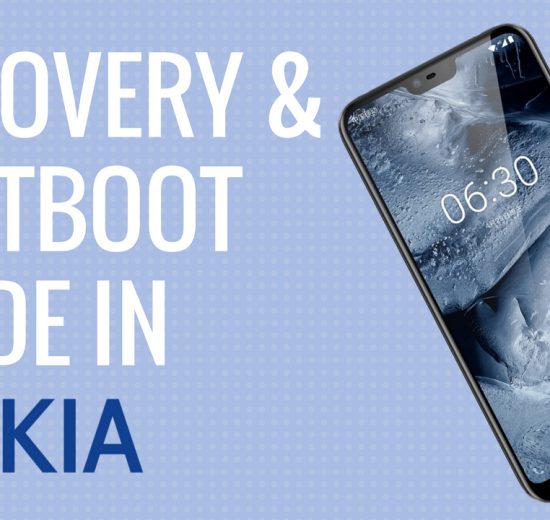 Recovery and Fastboot mode in Nokia Android