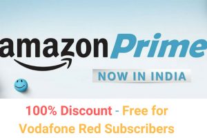 Free Amazon Prime with Vodafone postpaid