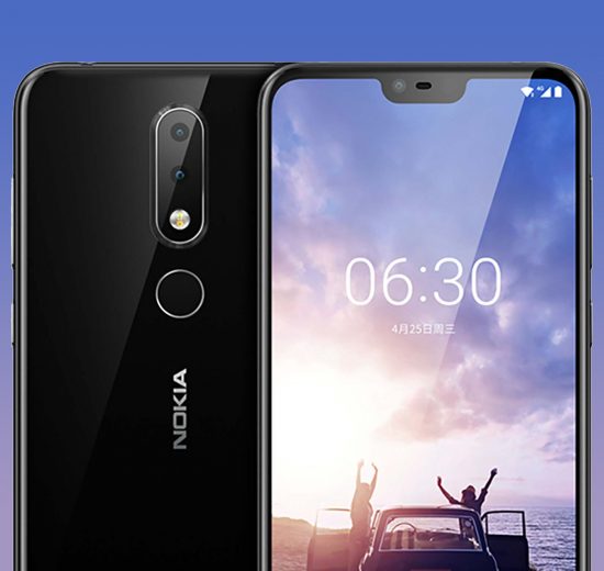 Nokia X6 front and back
