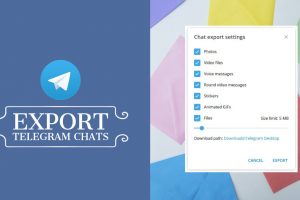 Export Telegram chats banner