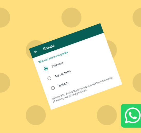 WhatsApp - Who can add me to groups