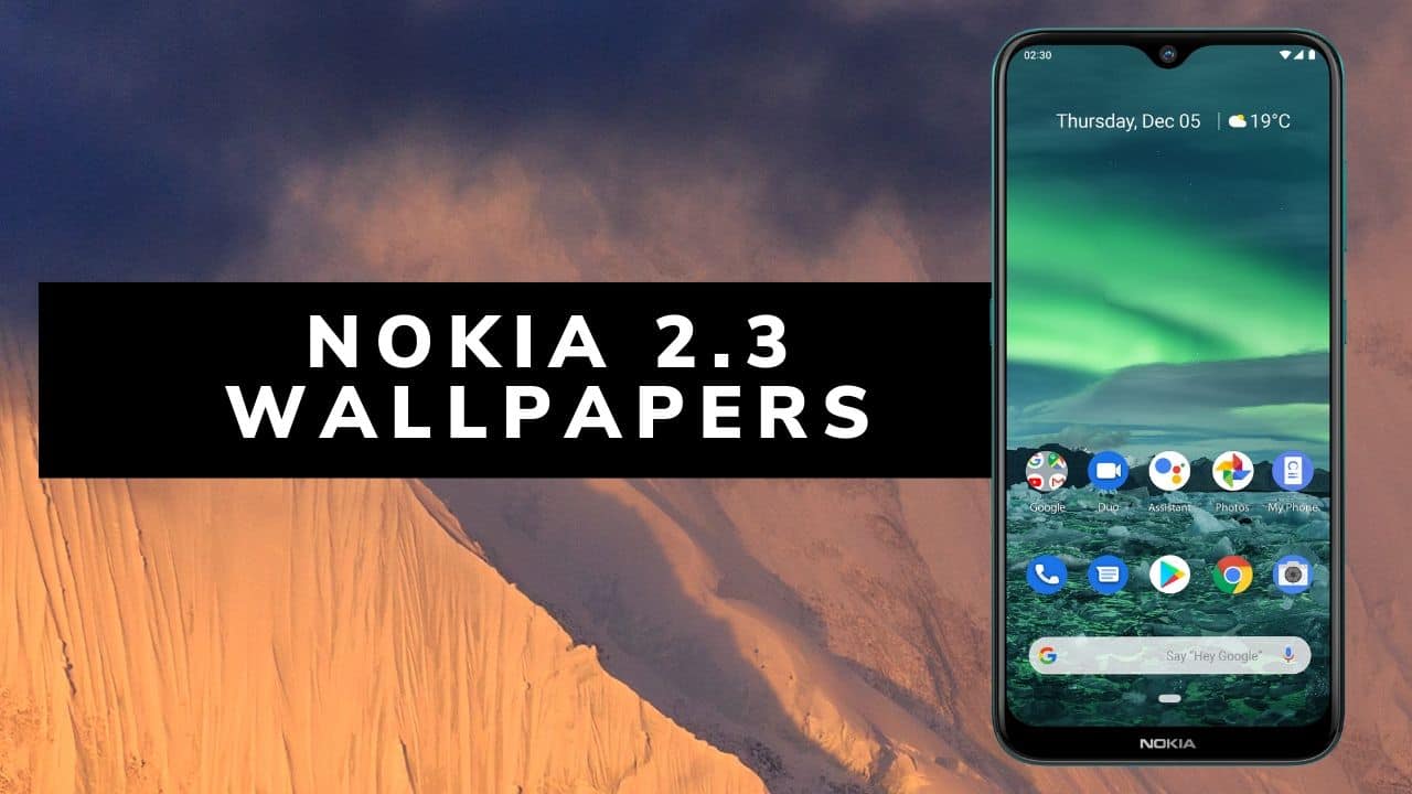 Nokia  stock wallpapers are here for download