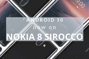 Android 10 Nokia 8S