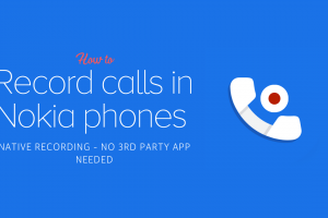 Guide about recording calls on Nokia Android phones using Google Phone app