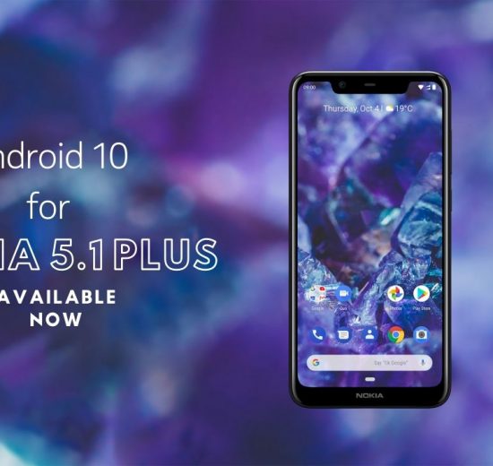 Nokia 5.1 Plus Android 10