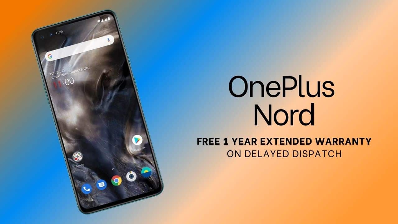 OnePlus Nord warranty extension