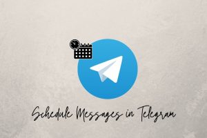 Schedule Messages in Telegram