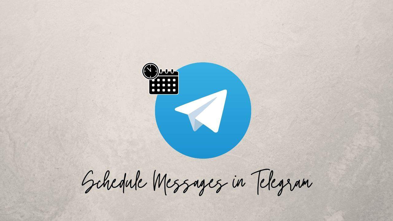 Schedule Messages in Telegram