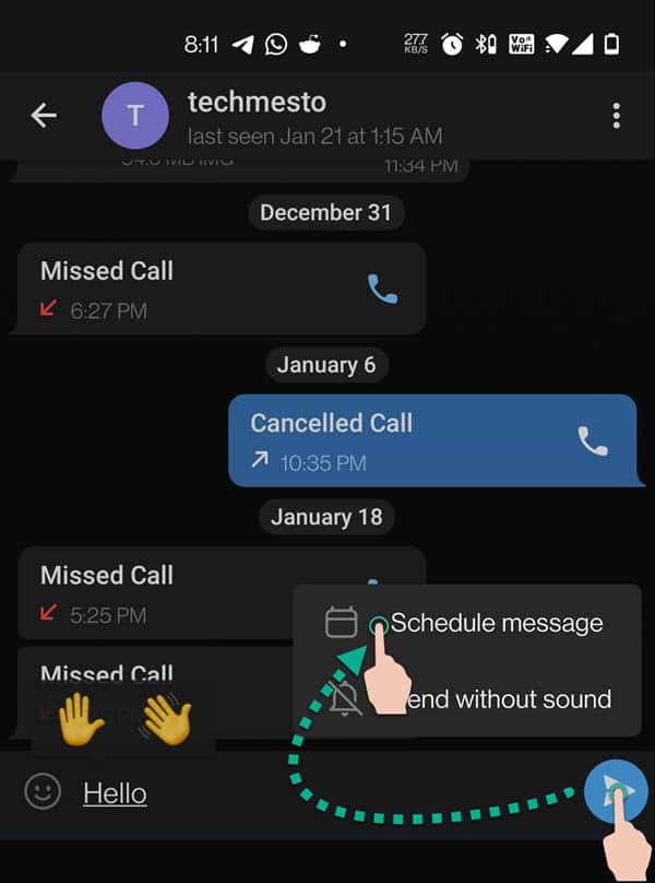 Telegram Bot can Send Timed Messages