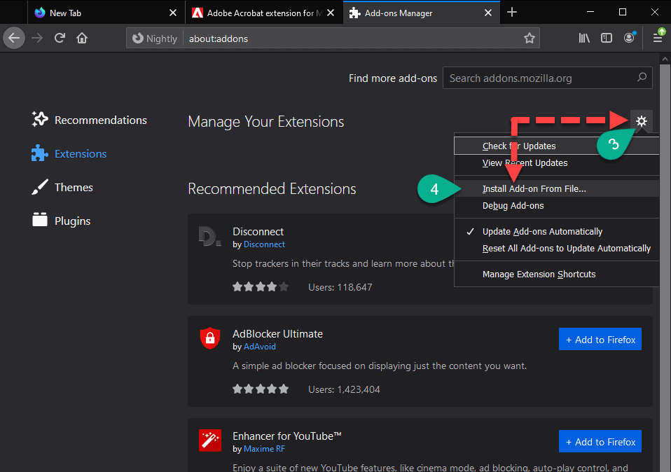 firefox adobe plugin preoblem