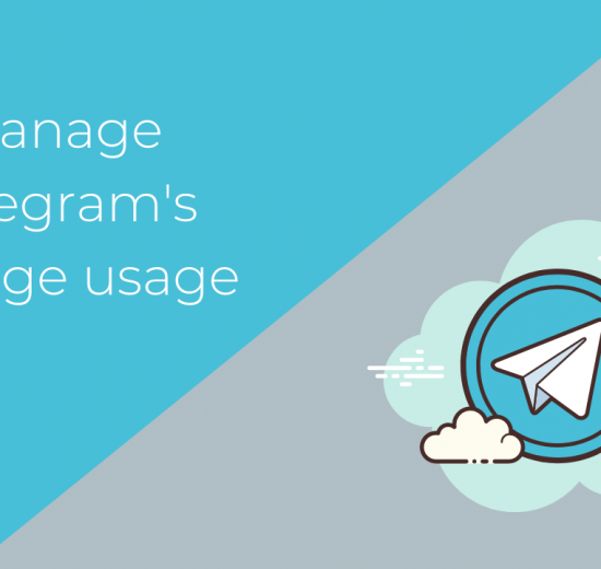Manage Telegram's storage usage