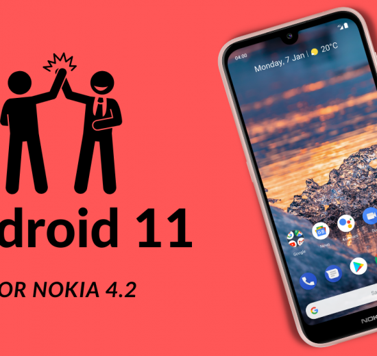 Android 11 update is available for Nokia 4.2