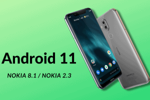 Android 11 for Nokia 8.1 & Nokia 2.3 download manually