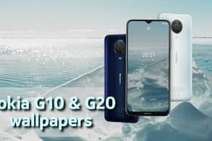 Nokia G10 & G20 stock wallpapers download