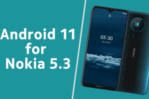 Android 11 update for Nokia 5.3