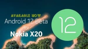 Android 12 Developer Preview Beta released for Nokia X20