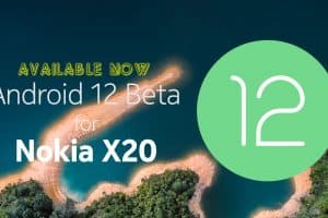 Android 12 Developer Preview Beta released for Nokia X20