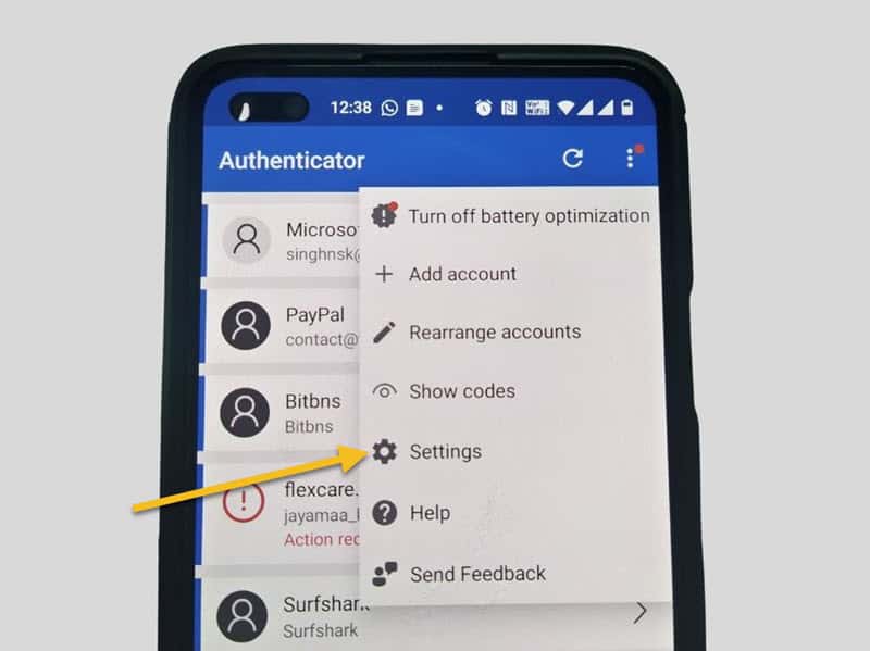 move microsoft authenticator to new phone without old phone