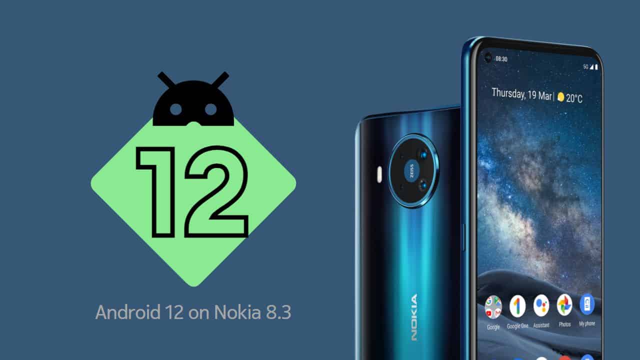Android 12 upgrade available on Nokia 8.3 5G