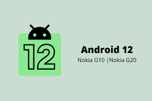 Android 12 update for Nokia G10 and Nokia G 20