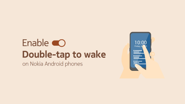 how to set double tap to wake screen on tecno spark 10c