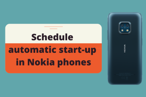 Nokia automatic startup