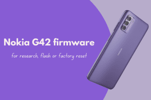 Download Nokia G42 official firmware for flashing and repair