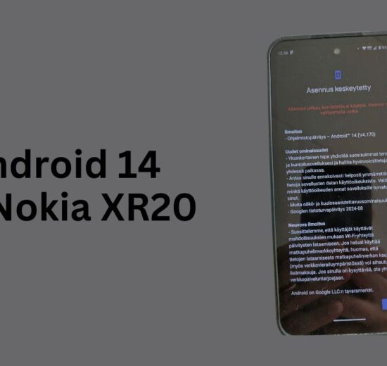 Android 14 for Nokia XR20