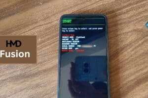 Guide to unlock the bootloader on HMD Fusion smartphone