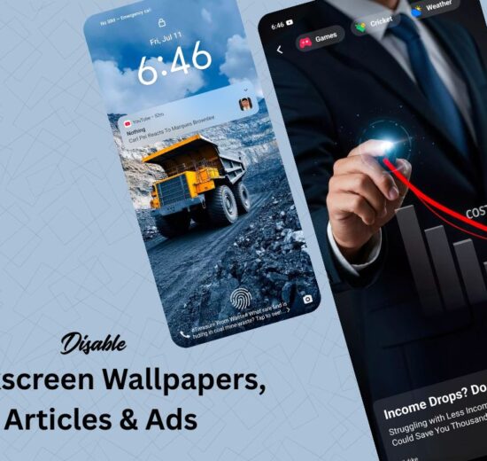 Disable Lockscreen Poster in Vivo smartphones to block articles and ads on lockscreen