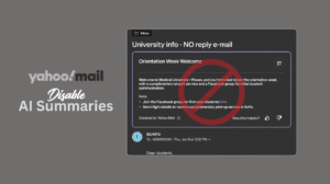 Guide to Disable AI Summaries in Yahoo Mail