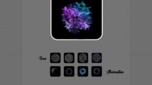 Image trying to communicate "Change the icon and animation for fingerprint unlock in Vivo smartphones"